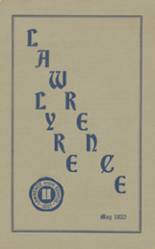 1922 Lawrence High School Yearbook from Fairfield, Maine cover image