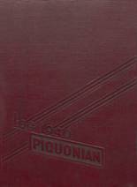 Piqua High School 1940 yearbook cover photo