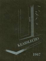 1947 Kearsley High School Yearbook from Flint, Michigan cover image