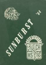 Washington High School 1964 yearbook cover photo