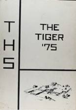 Texas High School 1975 yearbook cover photo