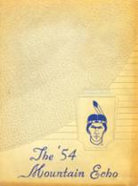 Clifton-Fine High School 1954 yearbook cover photo