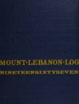 1967 Mt. Lebanon High School Yearbook from Pittsburgh, Pennsylvania cover image