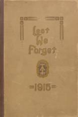 Stivers High School 1915 yearbook cover photo