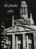 Forest Hills High School 1961 yearbook cover photo