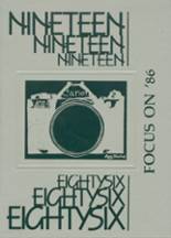 Kimball High School 1986 yearbook cover photo