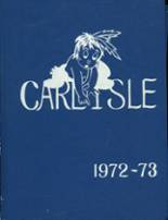 Carlisle High School 1973 yearbook cover photo
