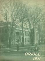 Ludington High School 1951 yearbook cover photo