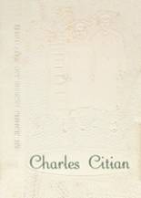 Charles City High School 1963 yearbook cover photo