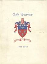 Oak Grove School 1949 yearbook cover photo