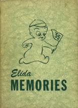 Elida High School 1955 yearbook cover photo