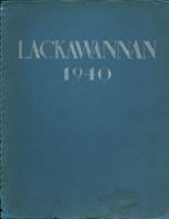 Lackawanna High School 1940 yearbook cover photo