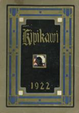 Racine High School 1922 yearbook cover photo