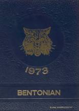 Benton Community High School 1973 yearbook cover photo