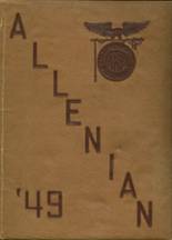 Allen Academy 1949 yearbook cover photo