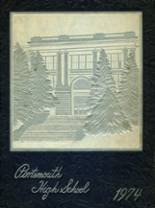 Portsmouth High School 1974 yearbook cover photo