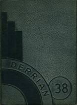 Derry Area High School 1938 yearbook cover photo