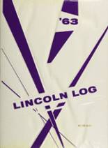 Lincoln High School 1963 yearbook cover photo