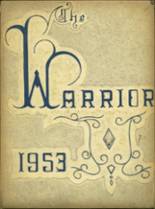 Daniel Webster High School 1953 yearbook cover photo