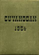 Cuyahoga Falls High School 1954 yearbook cover photo