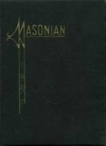 Mason City High School 1937 yearbook cover photo