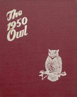 McColl High School 1950 yearbook cover photo