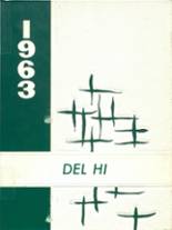 Pike-Delta-York High School 1963 yearbook cover photo