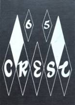Creston High School 1965 yearbook cover photo