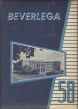 1958 Beverly High School Yearbook from Beverly, Massachusetts cover image