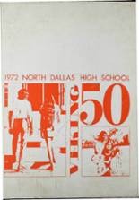 North Dallas High School 1972 yearbook cover photo