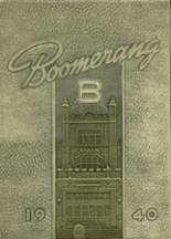 1940 Box Elder High School Yearbook from Brigham city, Utah cover image