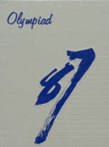 Olympia High School 1987 yearbook cover photo