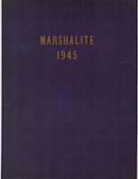 1945 Marshall High School Yearbook from Marshall, Virginia cover image