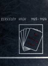 Berkeley High School 1984 yearbook cover photo