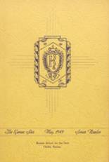 Kansas State School for the Deaf 1949 yearbook cover photo
