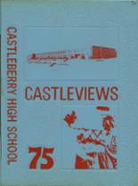 Castleberry High School 1975 yearbook cover photo
