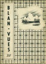 Bland High School 1955 yearbook cover photo