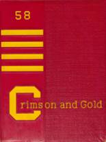 1958 Colton High School Yearbook from Colton, California cover image