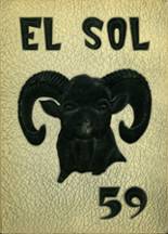 1959 Rancho High School Yearbook from Las vegas, Nevada cover image