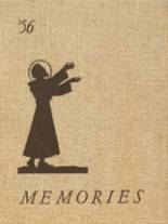 Central Catholic School 1956 yearbook cover photo