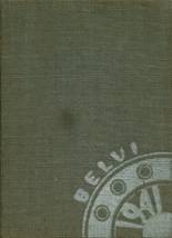 Belvidere High School 1941 yearbook cover photo