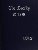 Central High School 1912 yearbook cover photo