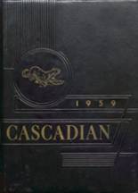 Cascade High School 1959 yearbook cover photo