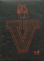 Viola High School 1958 yearbook cover photo