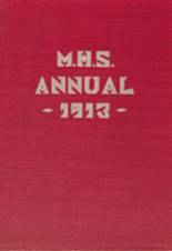 Mansfield High School 1913 yearbook cover photo