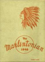 Marlinton High School 1948 yearbook cover photo