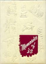 1953 Mayville High School Yearbook from Mayville, Michigan cover image