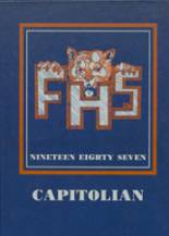Frankfort High School 1987 yearbook cover photo