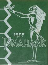 Choctawhatchee High School 1957 yearbook cover photo