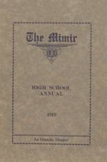 1919 La Grande High School Yearbook from La grande, Oregon cover image